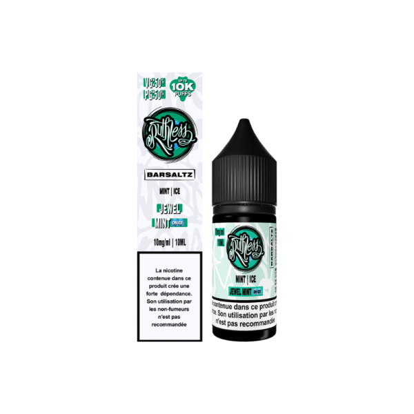 Jewel Mint On Ice 10ml 20mg BarSaltz Ruthless