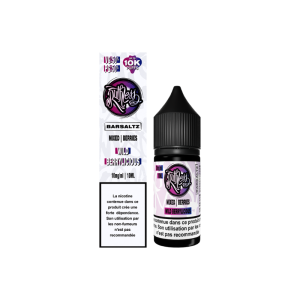 Wild Berrylicious 10ml 20mg BarSaltz Ruthless