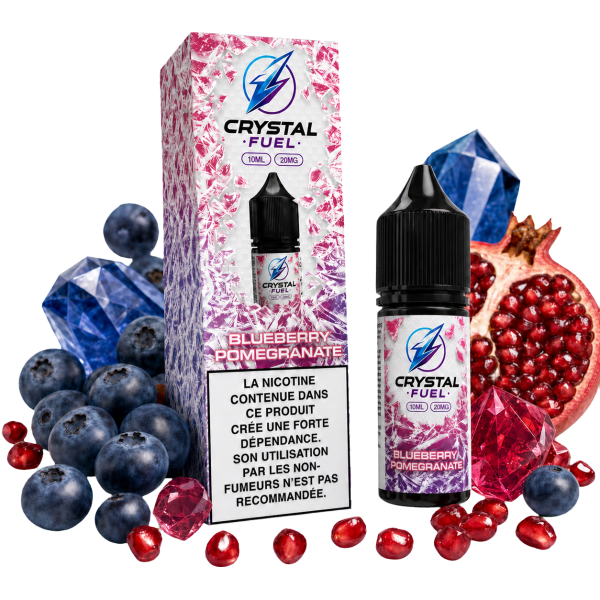 Blueberry Pomegranate 20mg 10ml Crystal Fuel