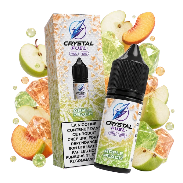 Apple Peach 20mg 10ml Crystal Fuel