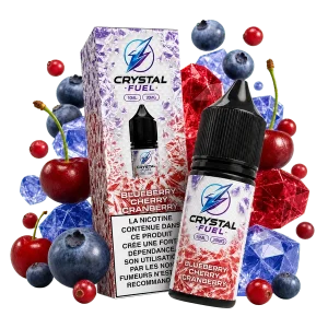 Blueberry Cherry Cranberry 20mg 10ml Crystal Fuel