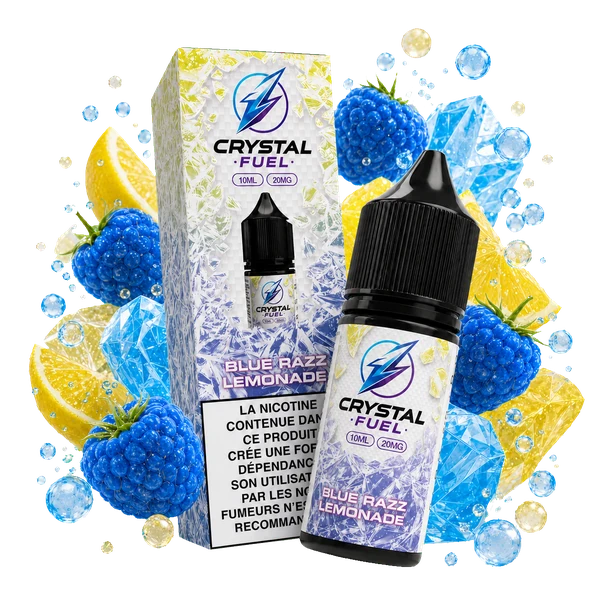 Blue Razz Lemonade 20mg 10ml Crystal Fuel