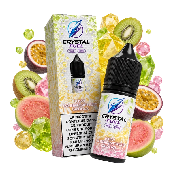 Kiwi Passionfruit Guava 20mg 10ml Crystal Fuel