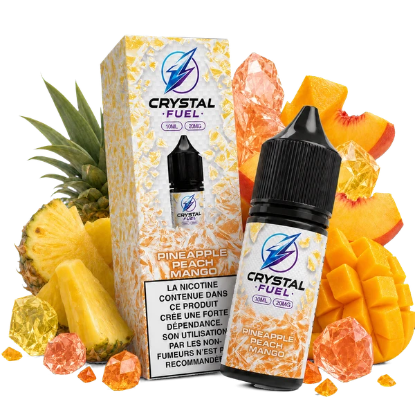 Pineapple Peach Mango 20mg 10ml Crystal Fuel