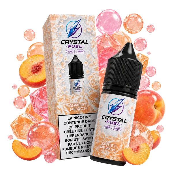 Sweet Peach 20mg 10ml Crystal Fuel